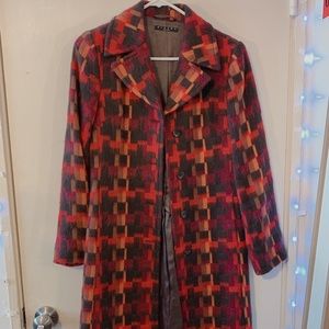 Sisley fleece trench coat